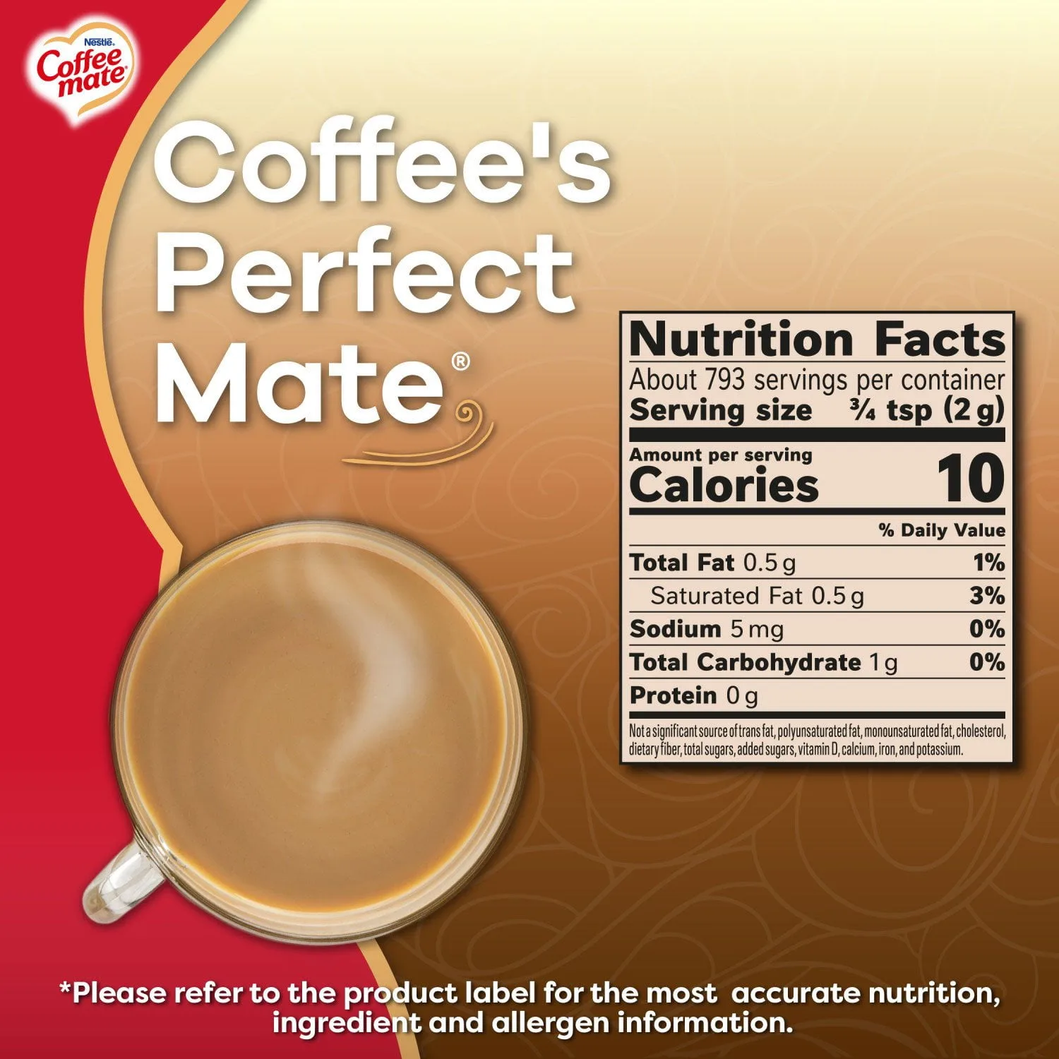 Nestle Coffee mate Original Powdered Coffee Creamer