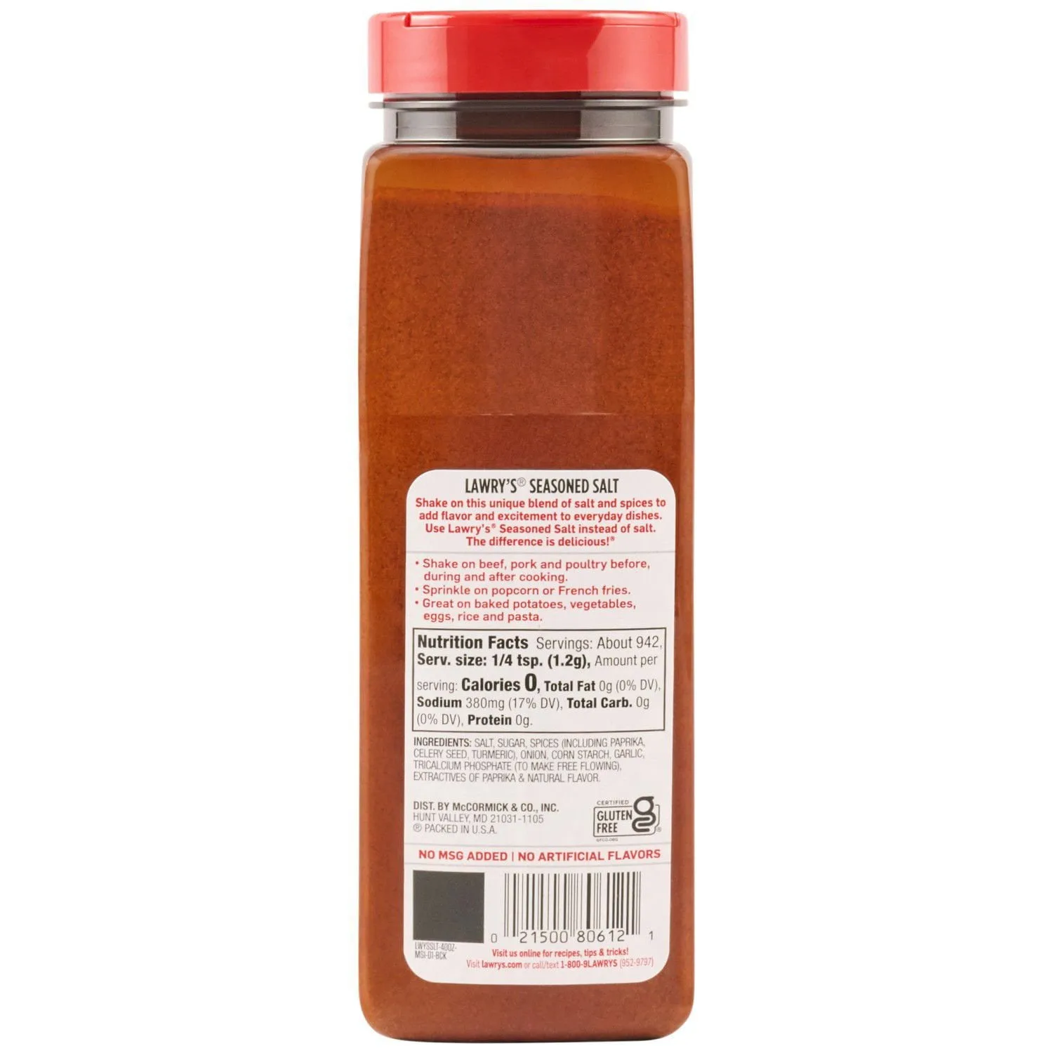 Seasoning Salt in Kenya- Lawry's Seasoned Salt.