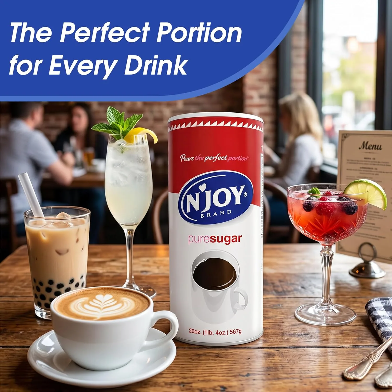 N'Joy Pure Sugar, with EZ-Open Pour Spout in Kenya