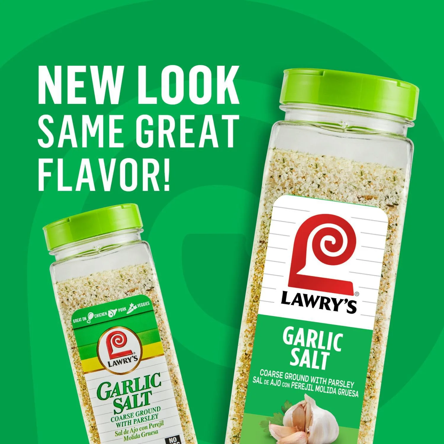 Lawry's Coarse Ground Garlic Salt with Parsley