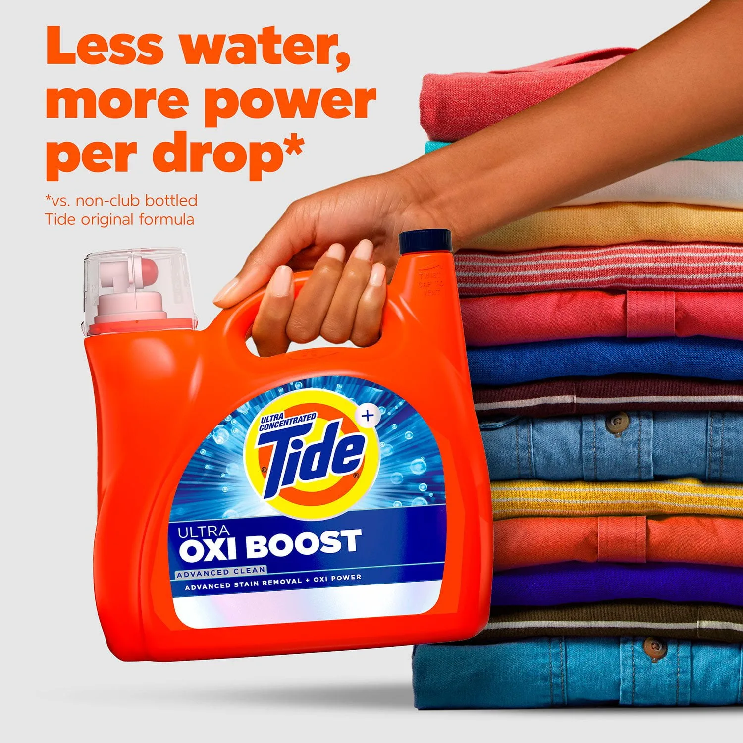 Laundry detergent in Kenya -Tide Ultra Oxi Boost Liquid Laundry Detergent, 100 loads, 