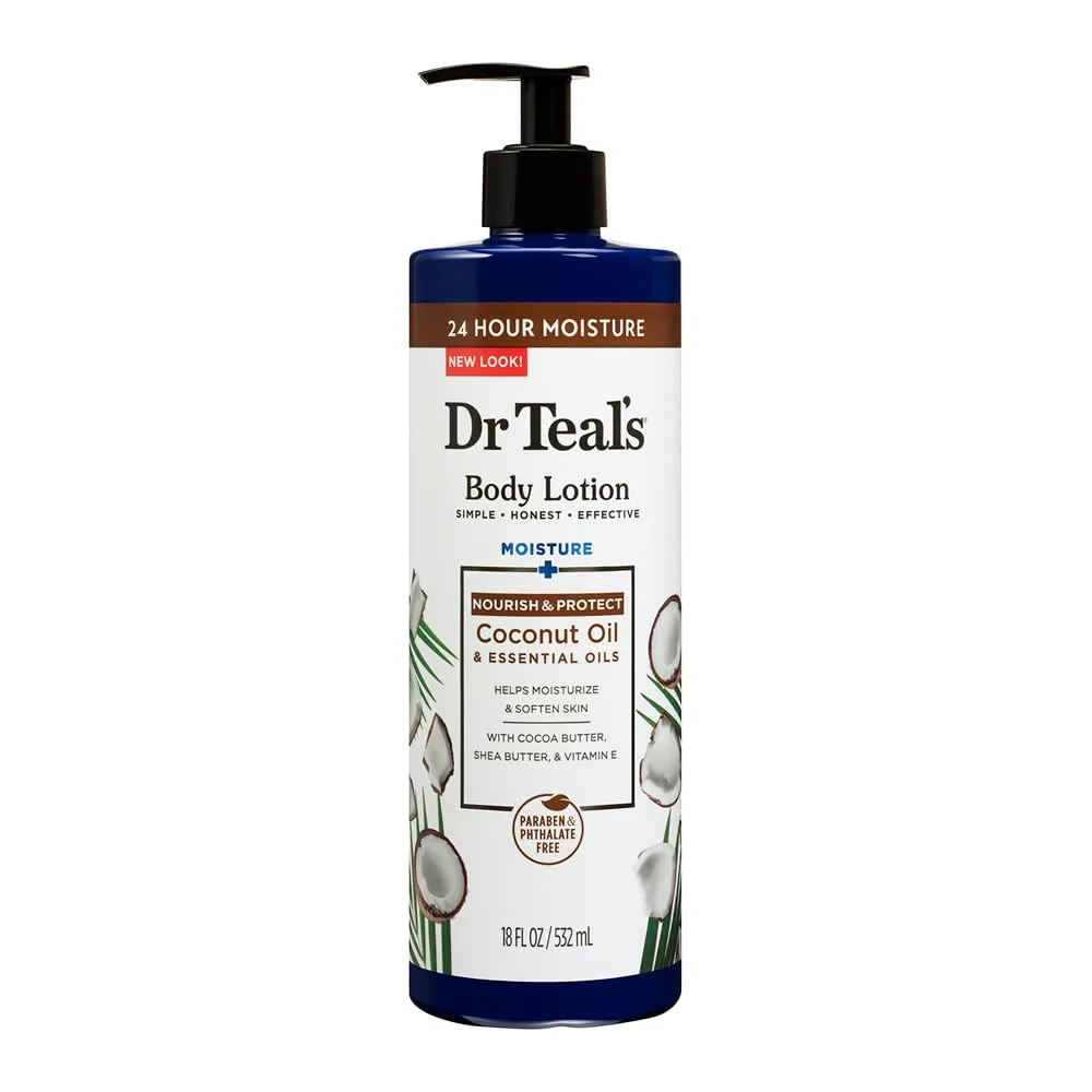 Moisturizing Body Lotion in Kenya-Dr Teal's with Coconut & Essential Oils