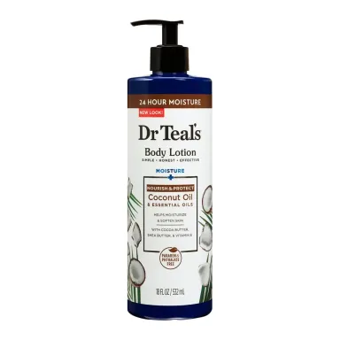 Moisturizing Body Lotion in Kenya-Dr Teal's with Coconut & Essential Oils