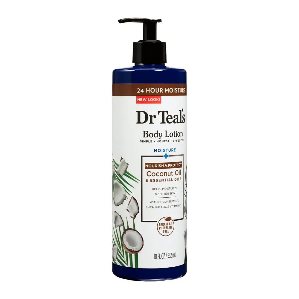 Moisturizing Body Lotion in Kenya-Dr Teal's with Coconut & Essential Oils