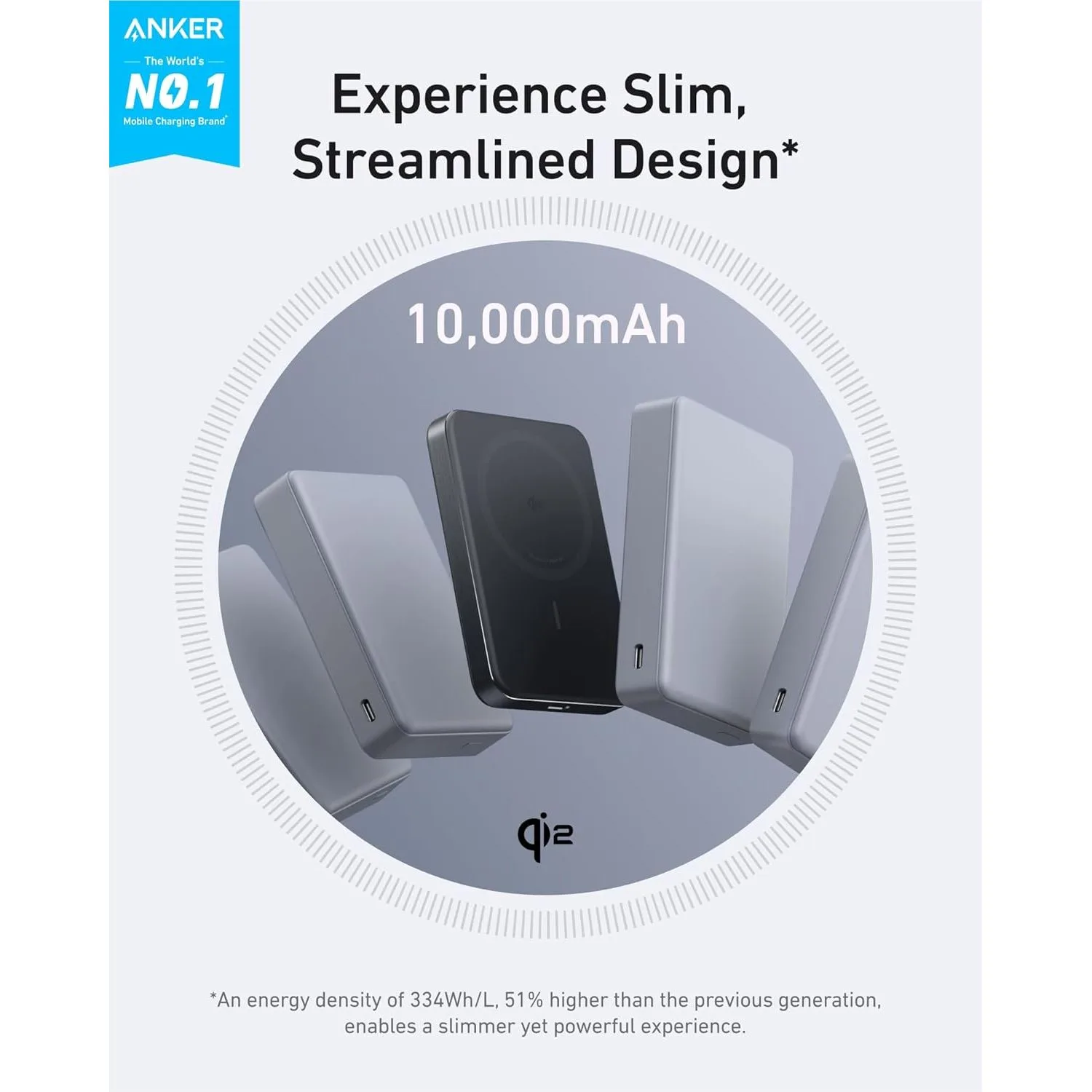 Magnetic Power Bank -Anker MagGo 10,000mAh, 30W USB-C