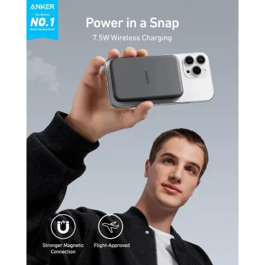 Magnetic Power Bank in Kenya-Anker 621 (5,000mAh) 