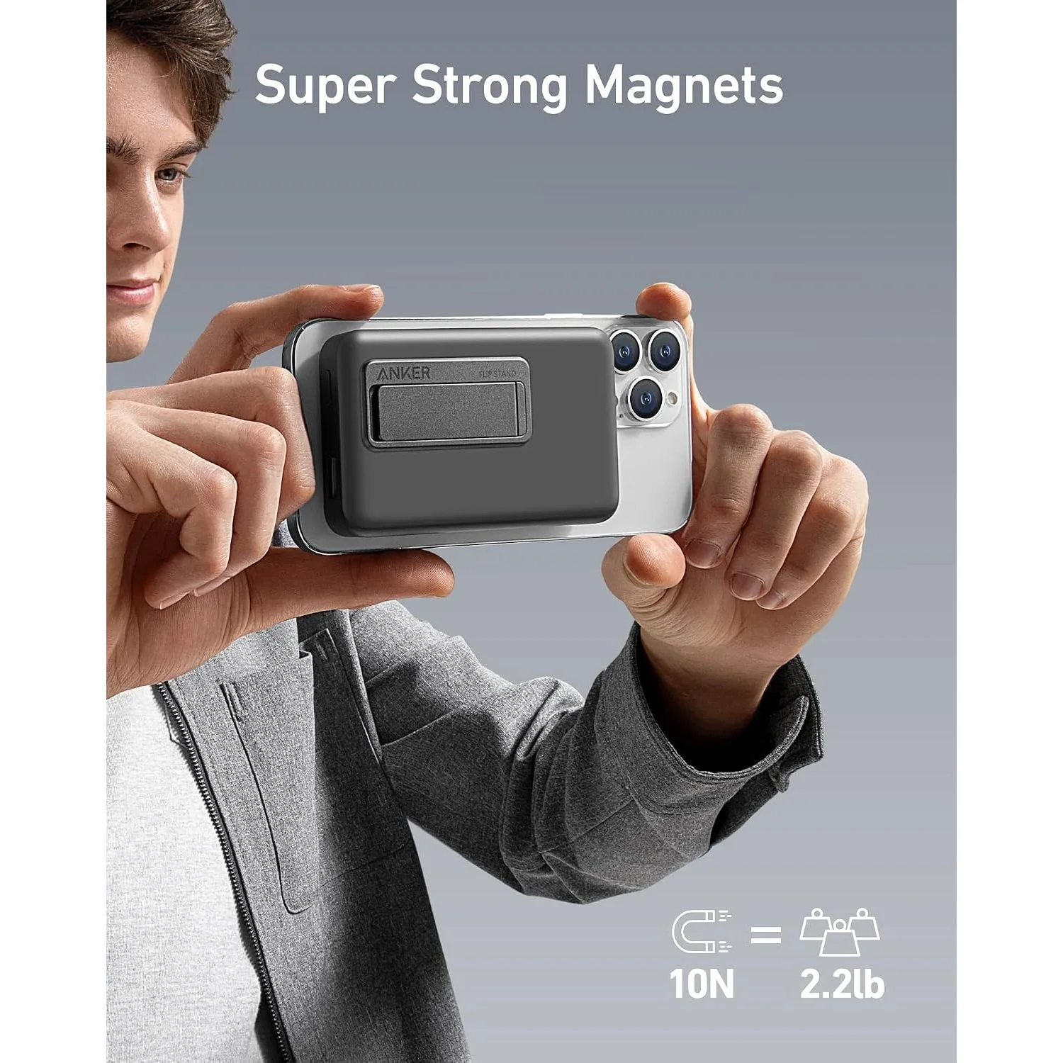 Magnetic Power Bank in Kenya-Anker 633(10,000mAh) 