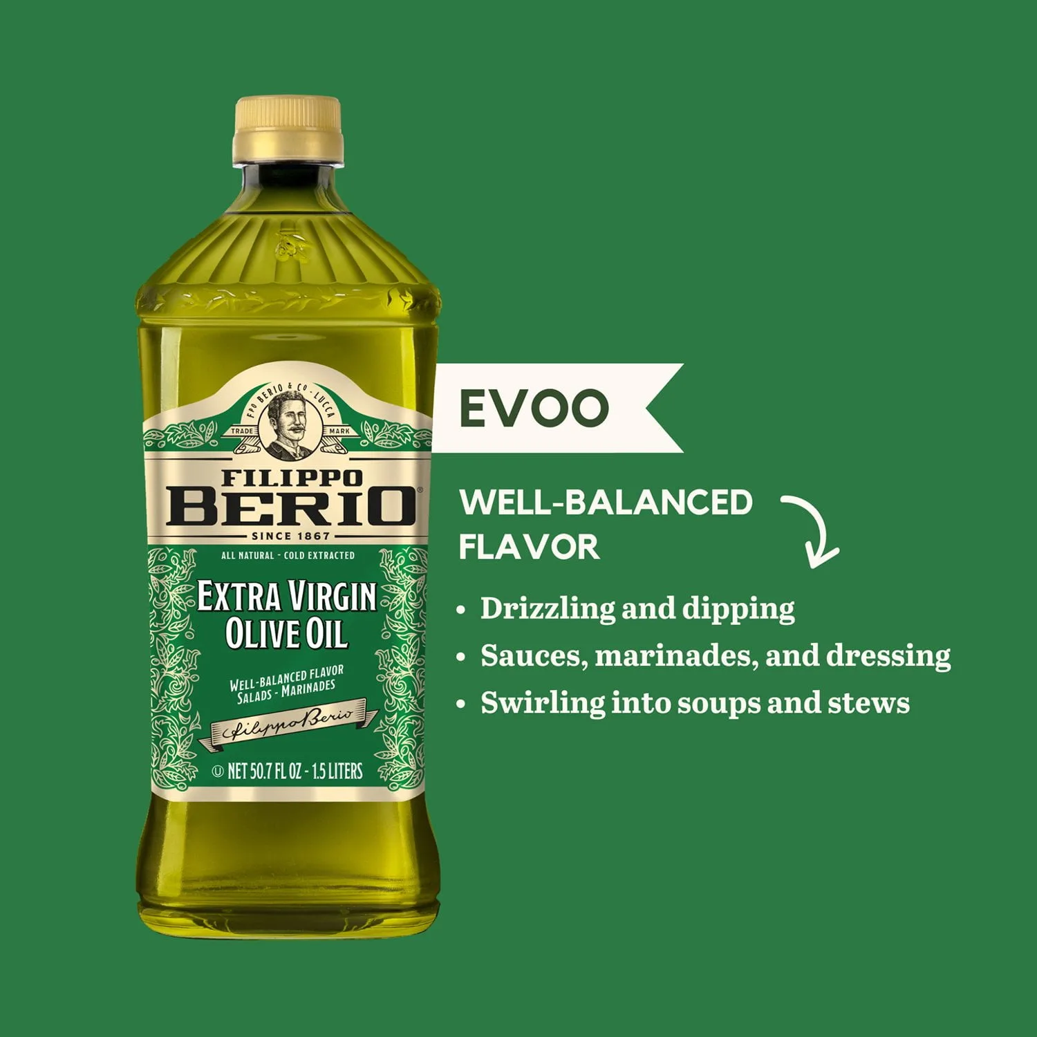 Extra Virgin Olive Oil in Kenya-Filippo Berio (1.5Litres)
