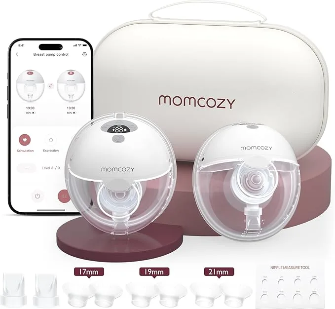 Smart App Wearable Breast Pump 2-Pack