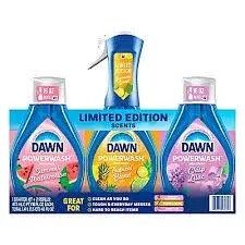 Dawn Platinum Power wash Limited Scents Edition in Kenya-(1 Spray Bottle + 2 Refills)