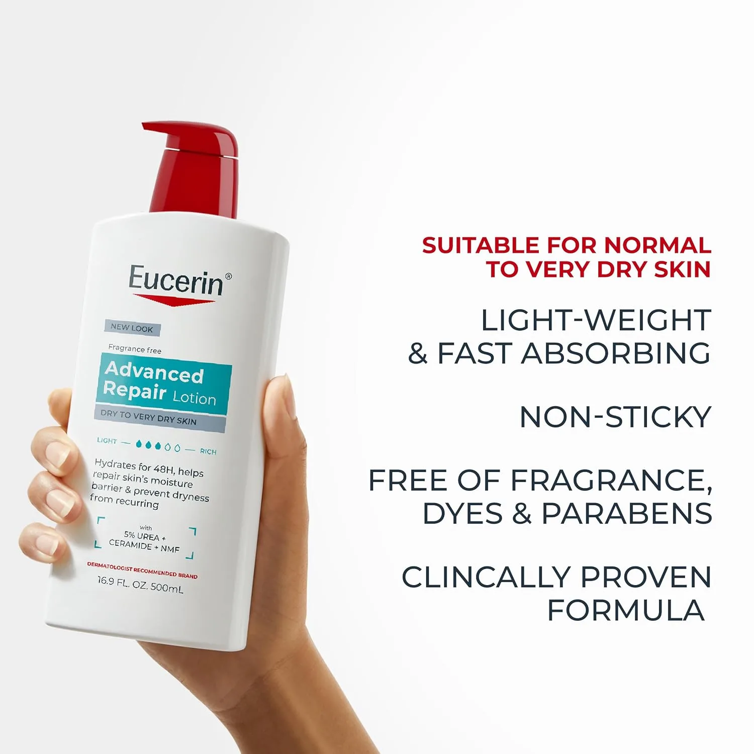 Urea Enriched Moisturizing Lotion in Kenya-Eucerin Advanced Repair Urea Lotion