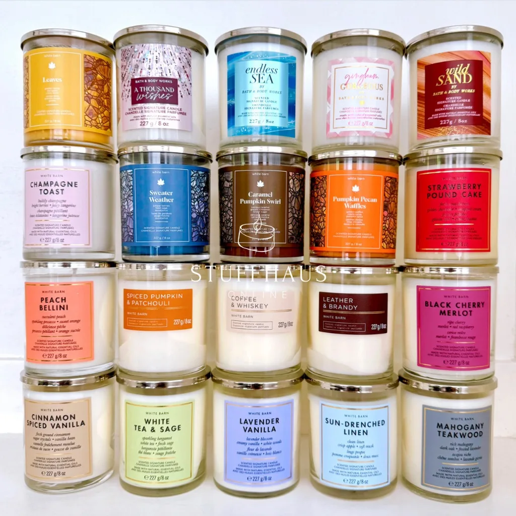 Bath & Body Works Scented Candles in Kenya (1 wick)
