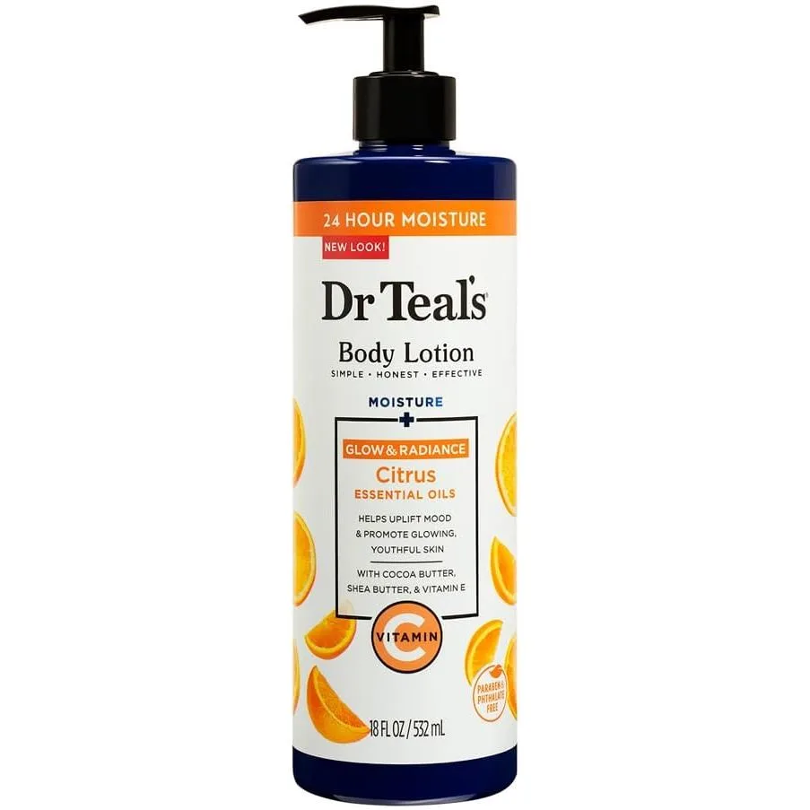 Dr Teal's Vitamin C & Citrus Essential Oils Body Lotion in Kenya (4pack)