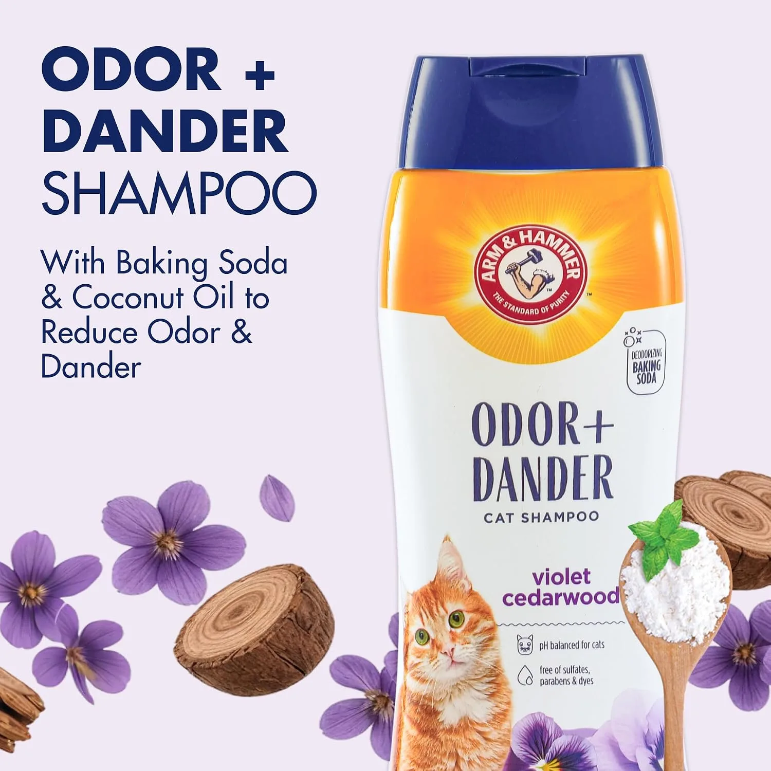 ARM & HAMMER Cat Odor Control Shampoo in Kenya(Violet Cedarwood)