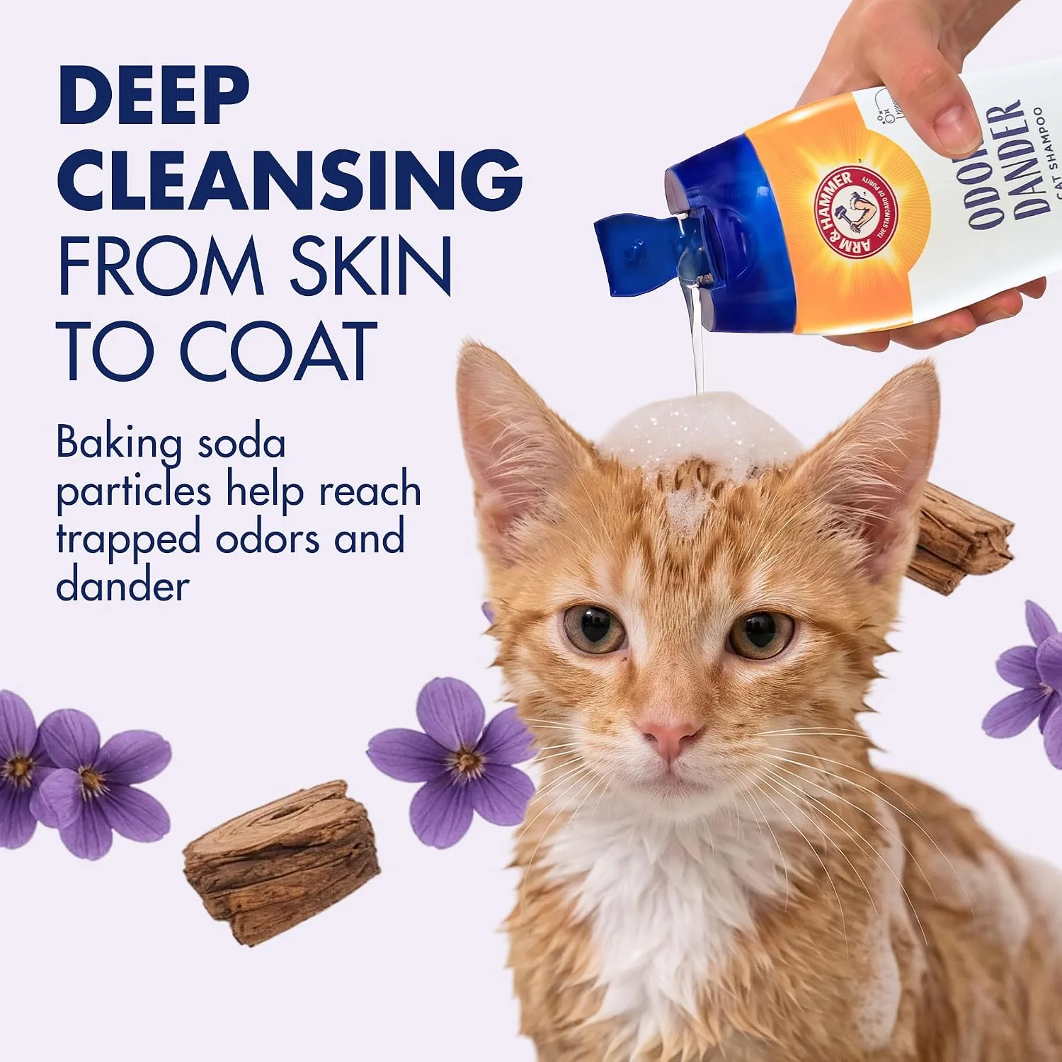 ARM & HAMMER Cat Odor Control Shampoo in Kenya(Violet Cedarwood)