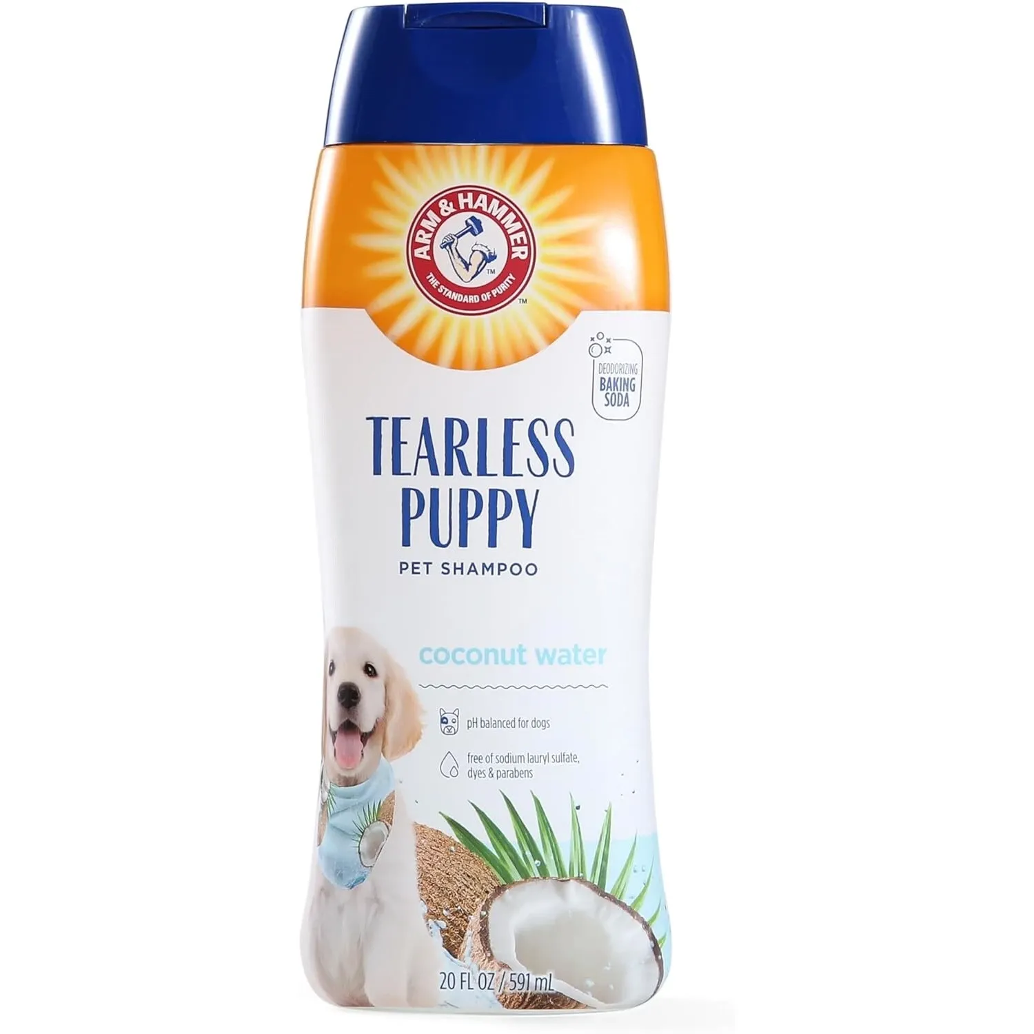 ARM & HAMMER Tearless Puppy Shampoo, in Kenya-Coconut Water 