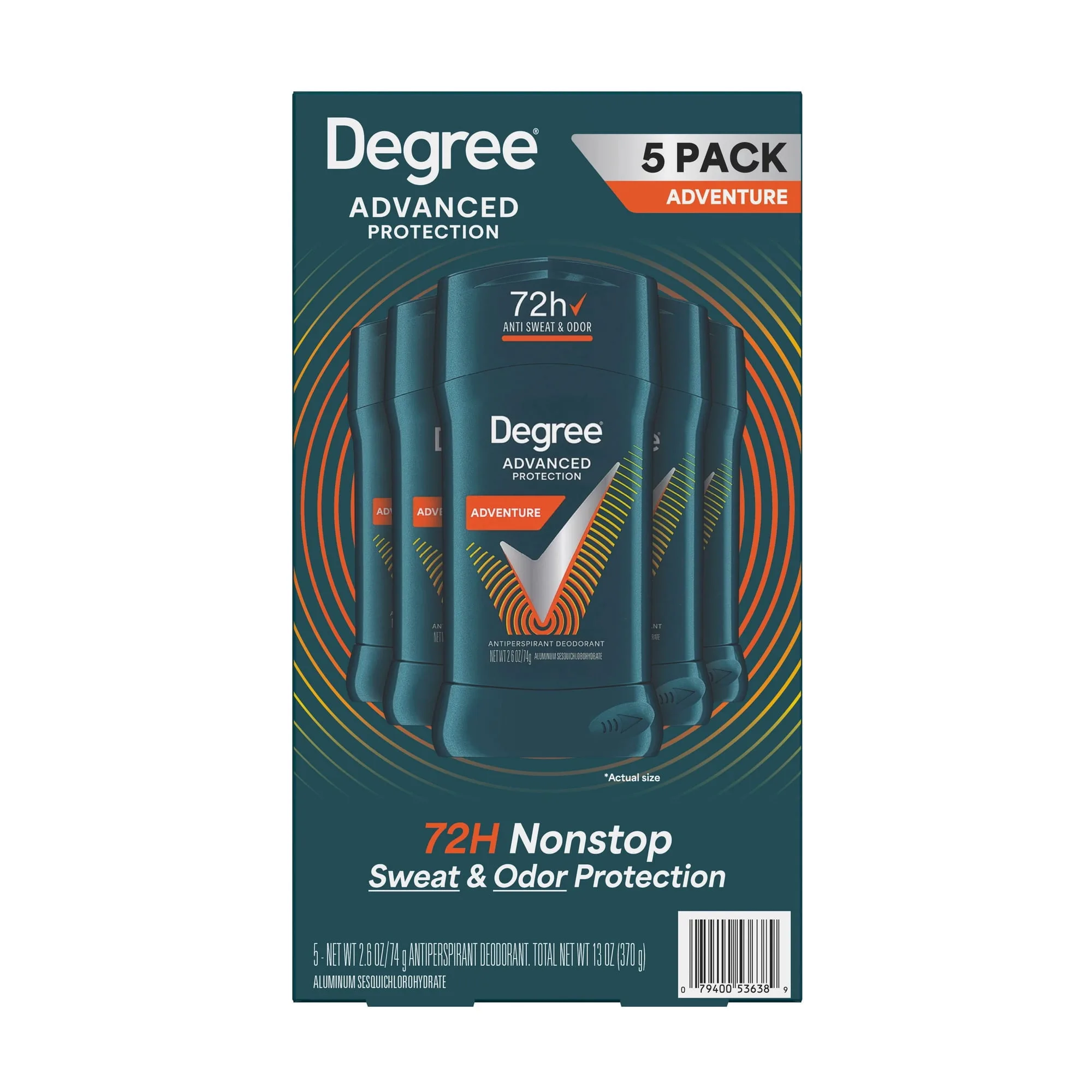 Degree for Men Adventure Deodorant 5-Pack in Kenya | ShopUSA