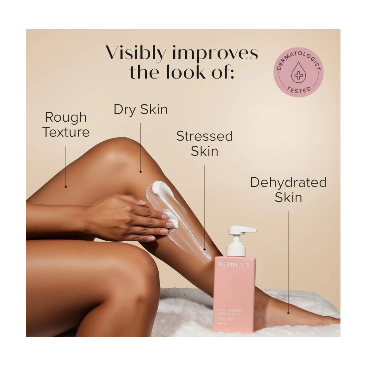 Deep Hydration Lotion- Medix 5.5 Hyaluronic Acid + Vitamin E Body Lotion