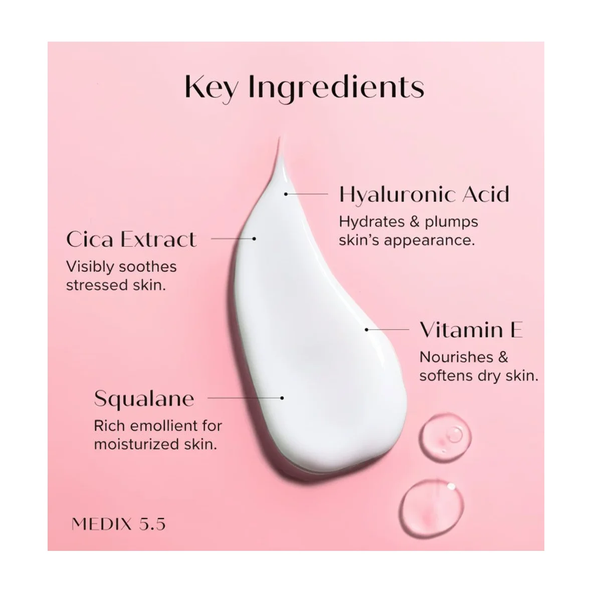 Deep Hydration Lotion- Medix 5.5 Hyaluronic Acid + Vitamin E Body Lotion