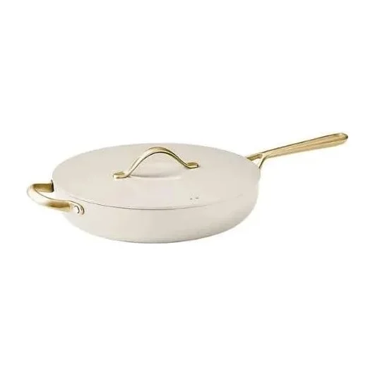 Member's Mark 5.5 Quart Jumbo Ceramic Nonstick Pan, Black
