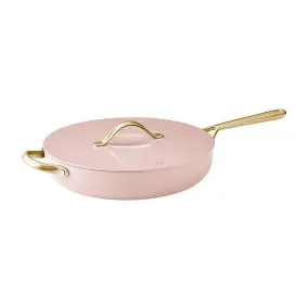 Member's Mark 5.5 Quart Jumbo Ceramic Nonstick Pan,Ash Rose 