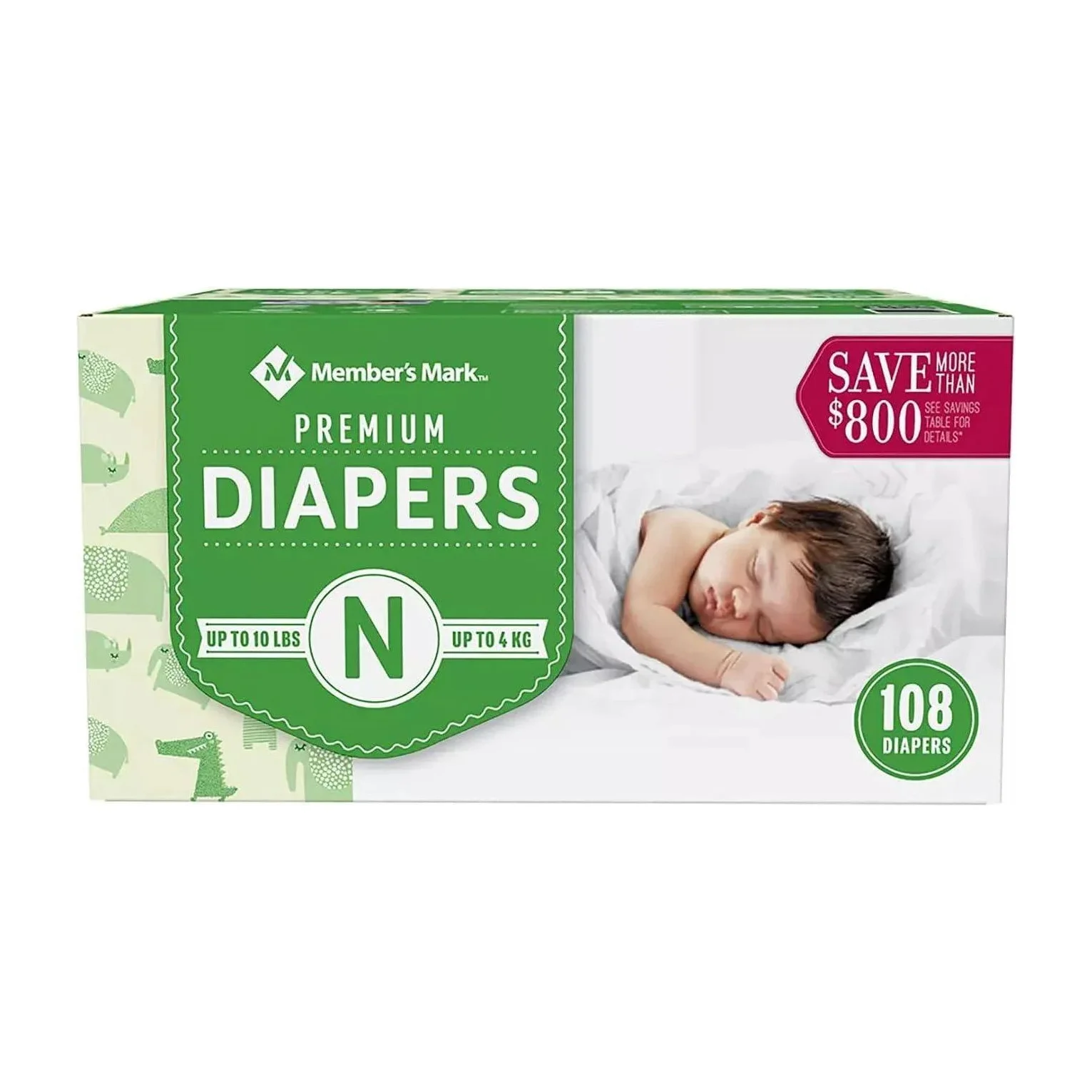 Member's Mark Newborn Diapers