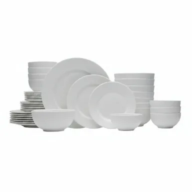 Dinnerware Kenya- Mikasa Lattice 40-Piece Bone China Dinnerware Set