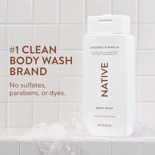 Moisturizing Body Wash in Kenya-Native Body Wash Coconut & Vanilla