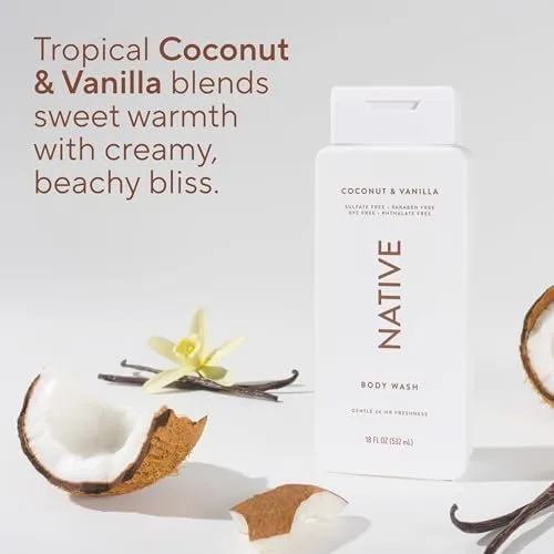 Moisturizing Body Wash in Kenya-Native Body Wash Coconut & Vanilla