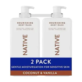 Coconut Body Wash in Kenya - Native Nourishing Coconut and Vanilla, 2 Pack