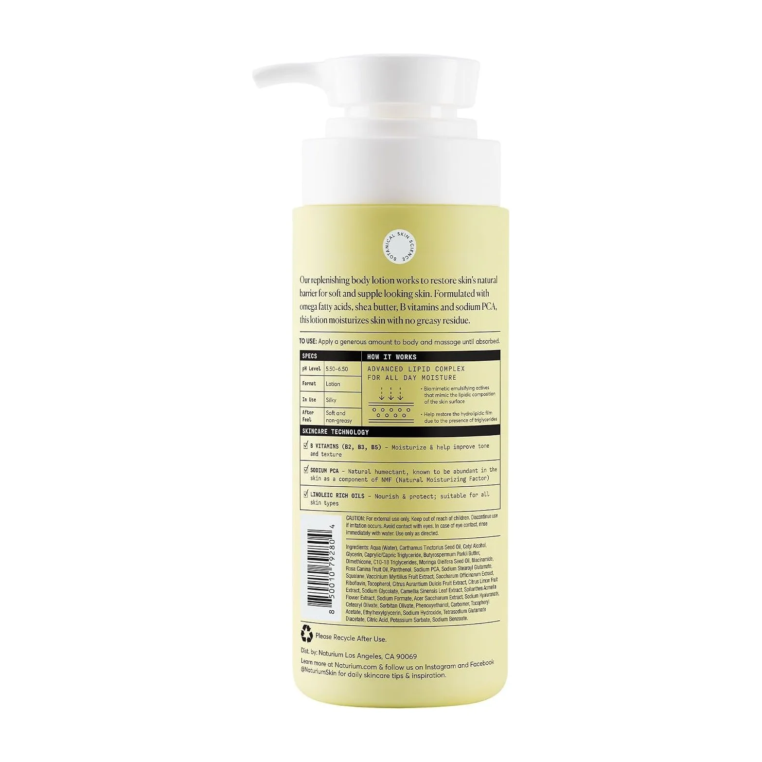 Barrier Repair Lotion Kenya -Naturium Bio-Lipid Restoring Moisturizing Body Lotion