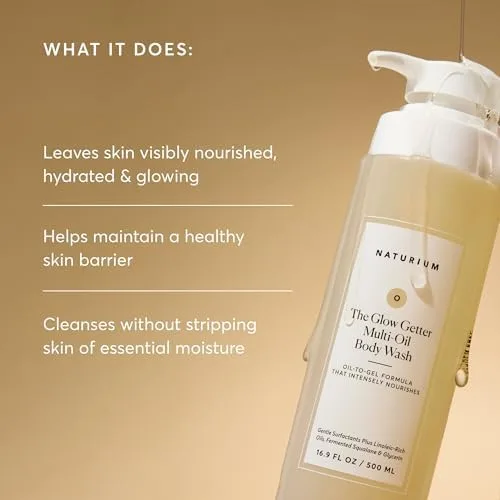 Naturium The Glow Getter Multi-Oil Body Wash (2 Pack)