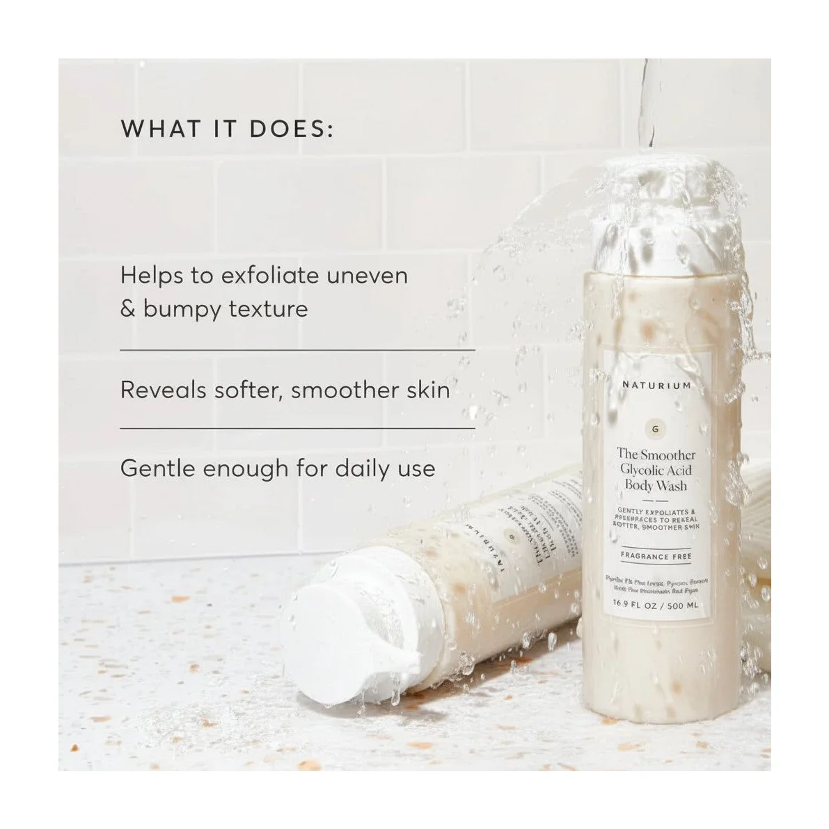 Naturium Glycolic Acid Exfoliating Body Wash 2 Pack