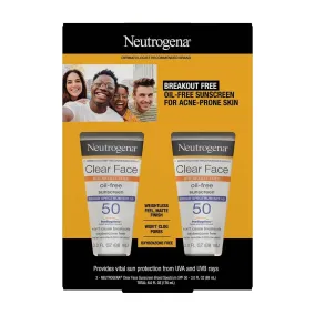 Neutrogena Clear Face Sunscreen in Kenya - Choose SPF
