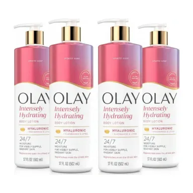 Olay Hyaluronic Acid Body Lotion (4-Pack)