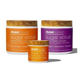 Raw Sugar Exfoliating Scrub Set in Kenya - Natural Body Scrub