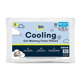 Memory Foam Pillows in Kenya - Serta Gel Cluster, 2 Pack