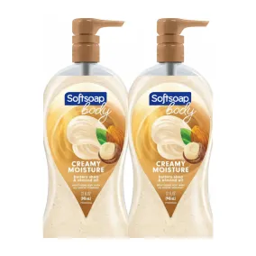 Softsoap Moisturizing Body Wash, Shea & Almond Oil (2-Pack)