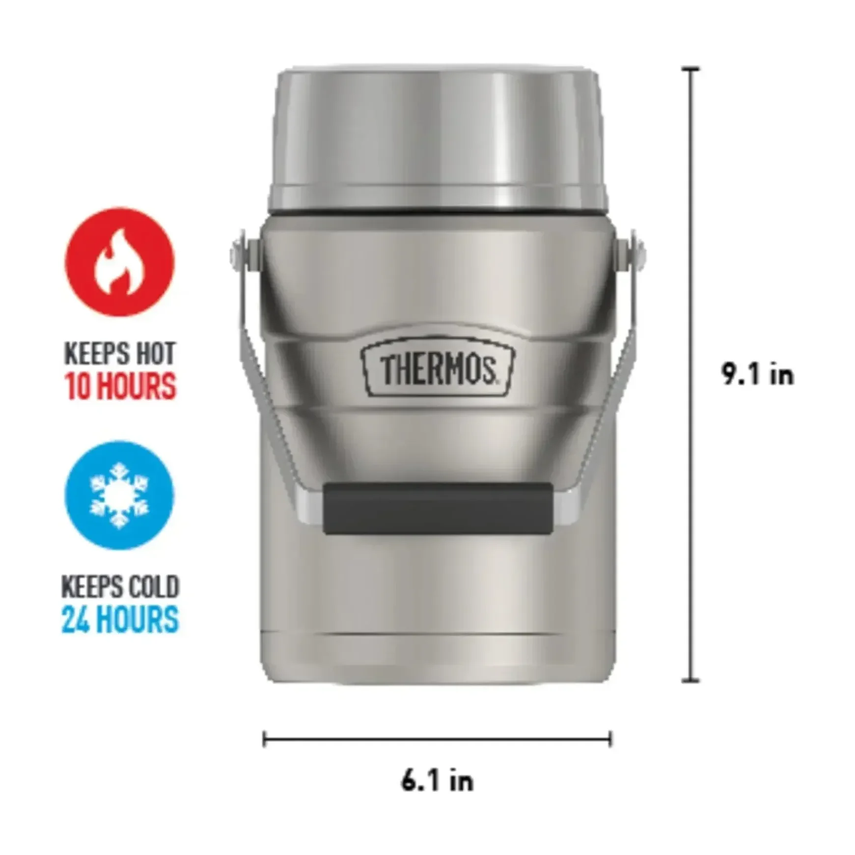 Vacuum Insulated Food Jar in Kenya - THERMOS Stainless King