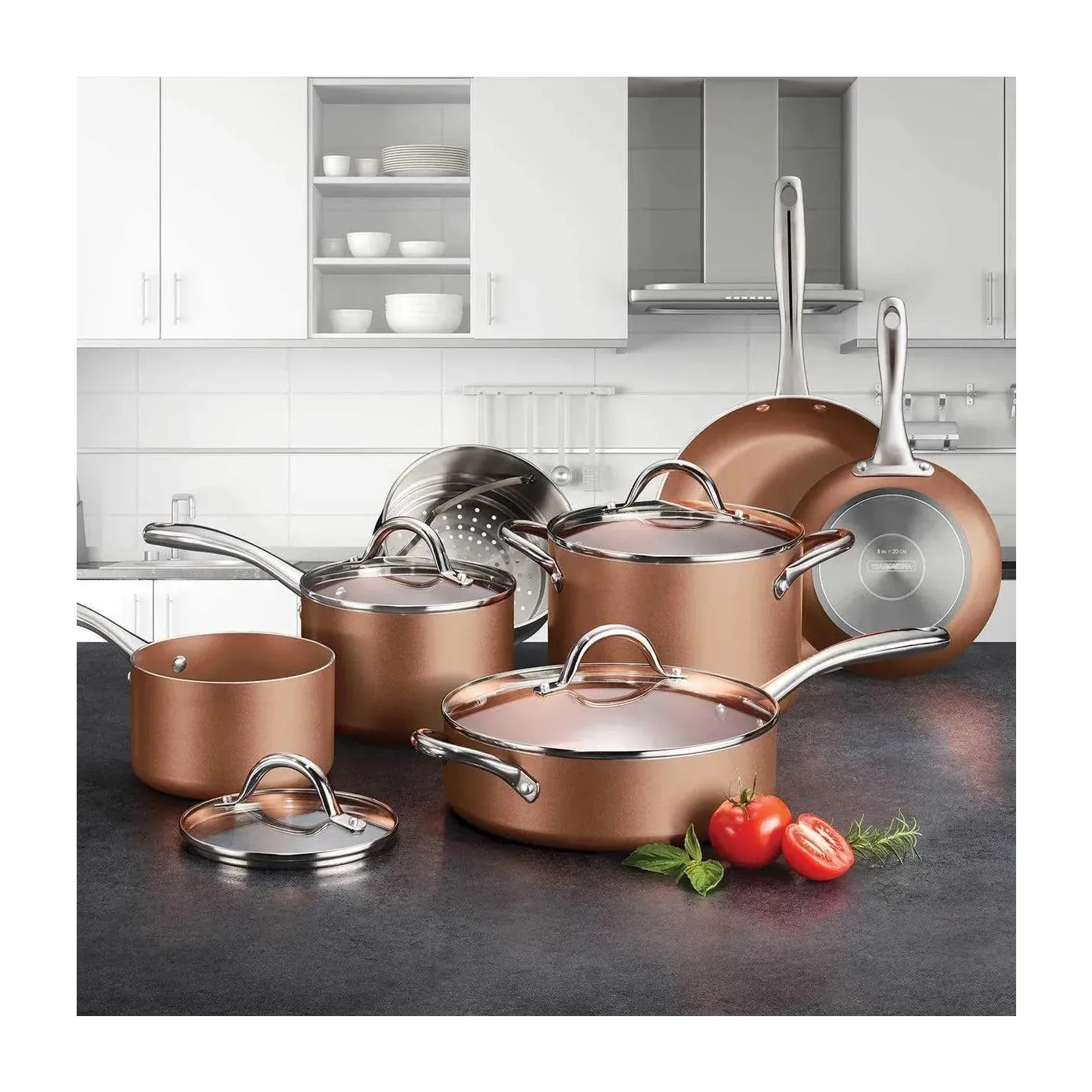 Tramontina Nonstick Cookware Set in Kenya - 11 Piece Copper