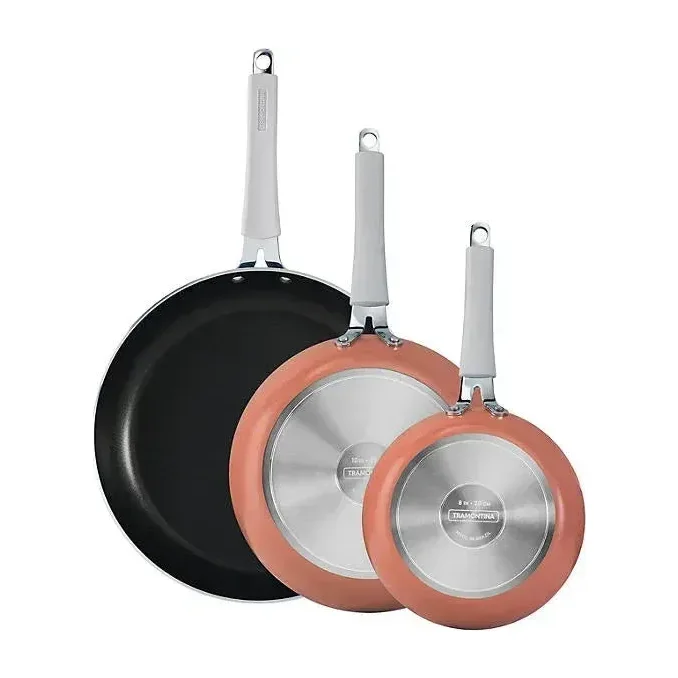Tramontina 3-Pack Fry Pans, Blue