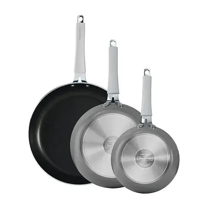 Tramontina 3-Pack Fry Pans, Persimmon