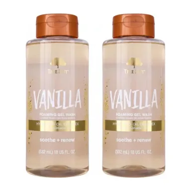 Tree Hut Vanilla Foaming Body Wash,(4 Pack)