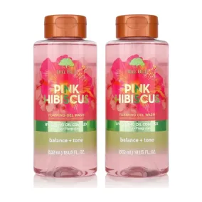 Tree Hut Pink Hibiscus Foaming Body Wash (2 Pack)