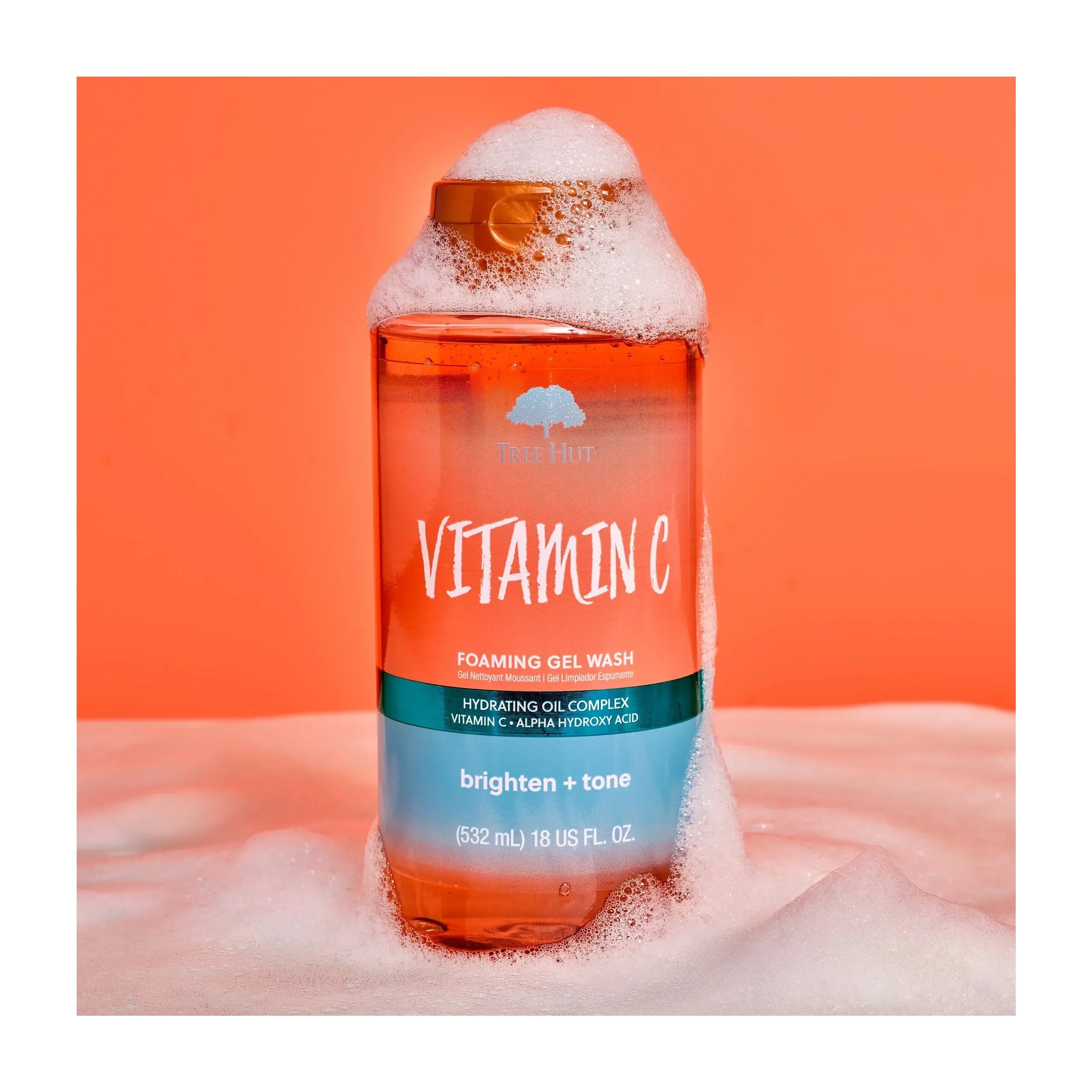 Tree Hut Vitamin C Foaming Body Wash (2 pack)