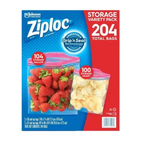 Ziploc Gallon and Quart Storage Bags in Kenya - 204 ct