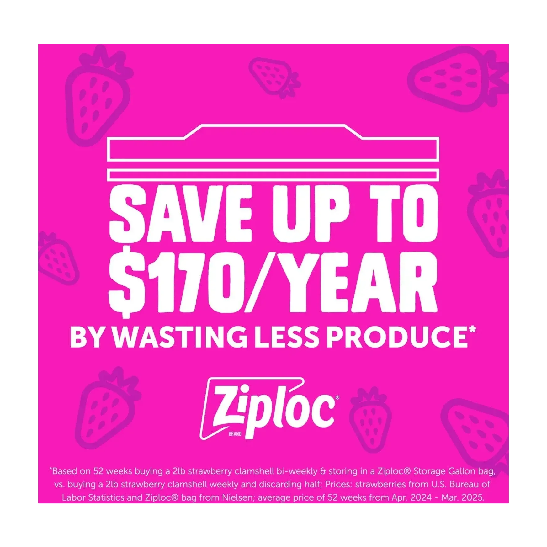 Ziploc Seal Top Quart Bags, 216 Count